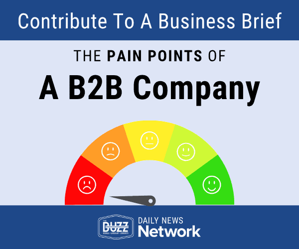 The Pain Points of A B2B Company